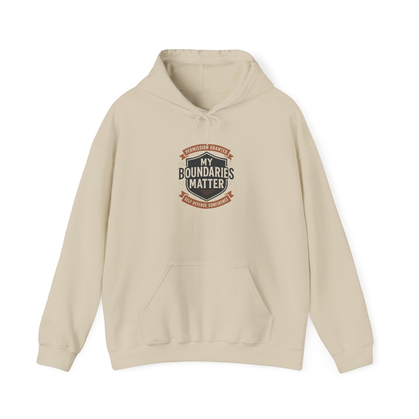 My Boundaries Matter Hoodie | Mental Health Awareness, Self-Care Message