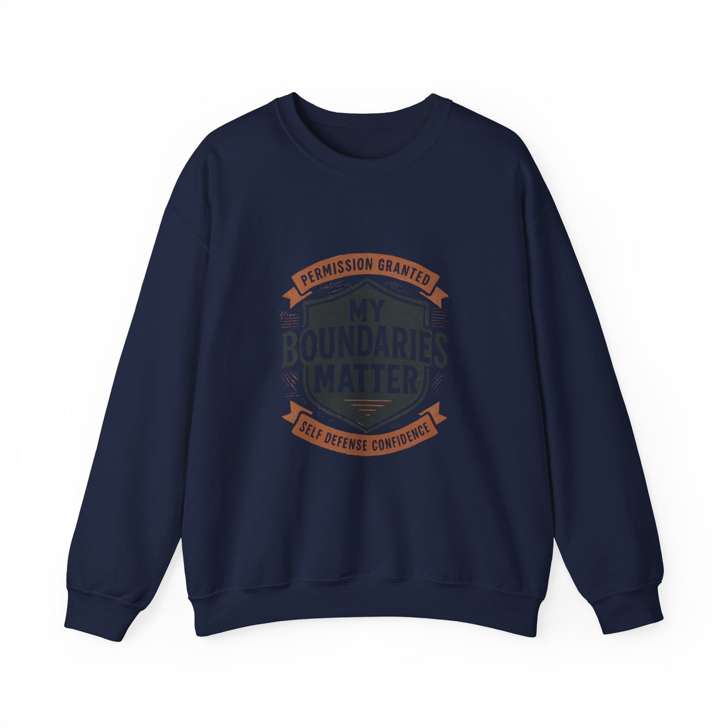 My Boundaries Matter Crewneck sweatshirt | Boundaries Matter Comfort Wear