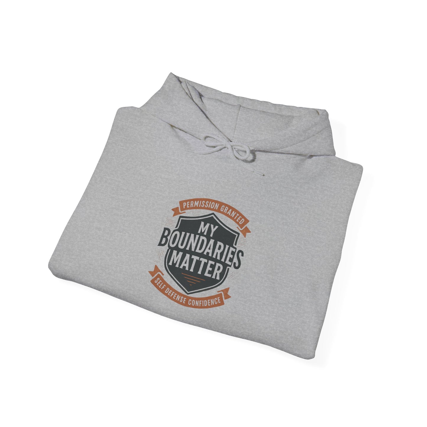 My Boundaries Matter Hoodie | Mental Health Awareness, Self-Care Message
