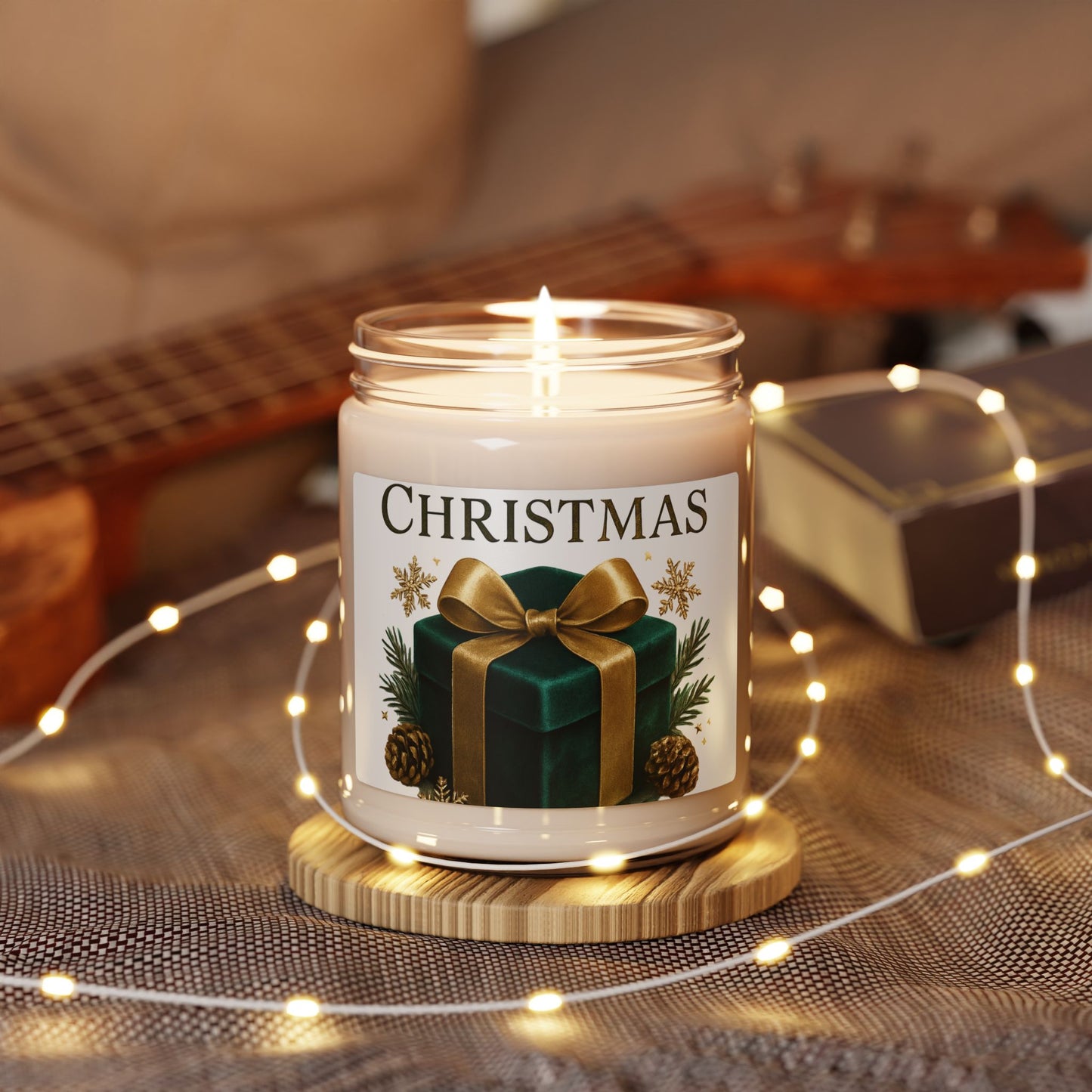 Christmas Present Candle | Soy Jar Candle, 9oz