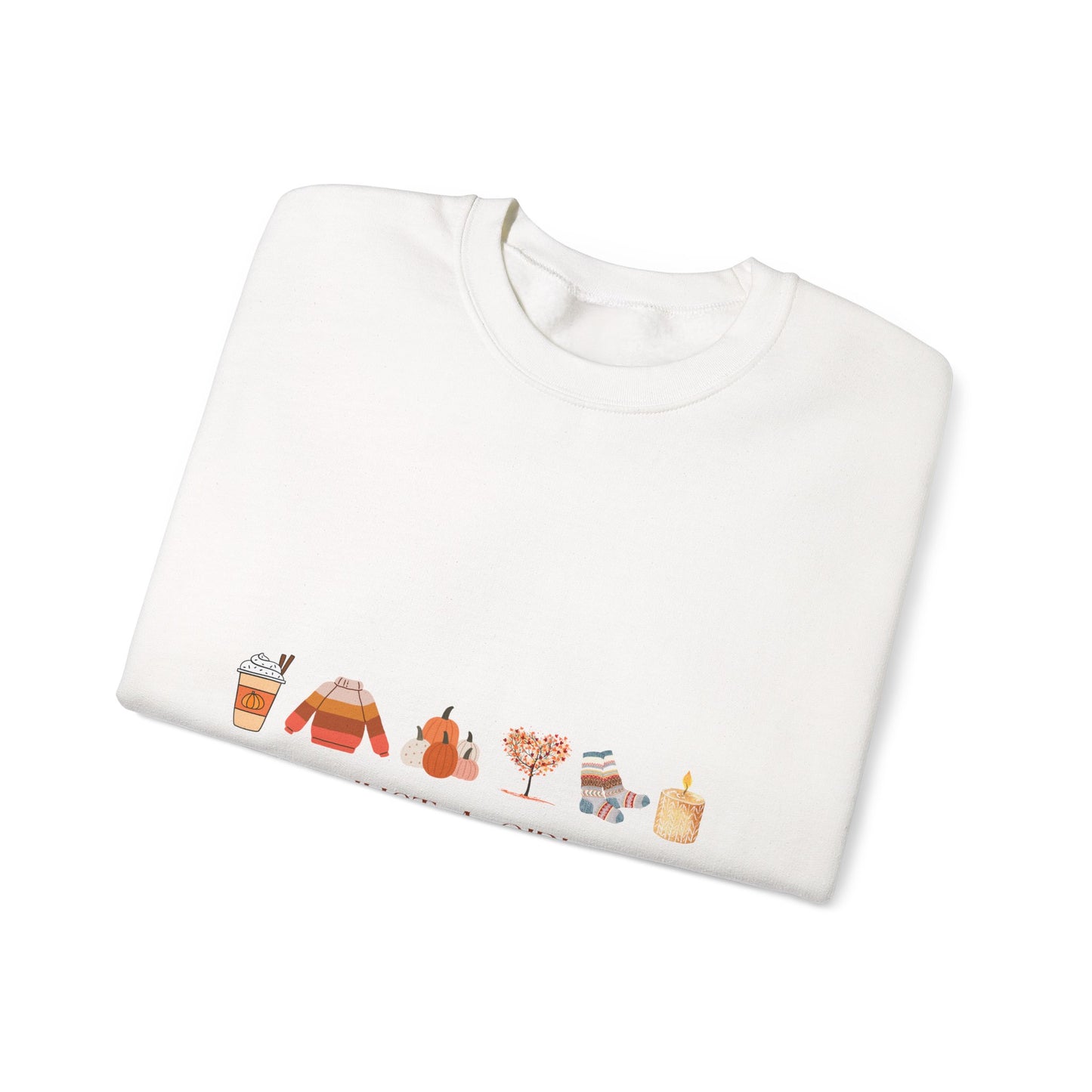 Girl Who Loves Fall sweatshirt | Autumn Leaves Cozy Season Pullover