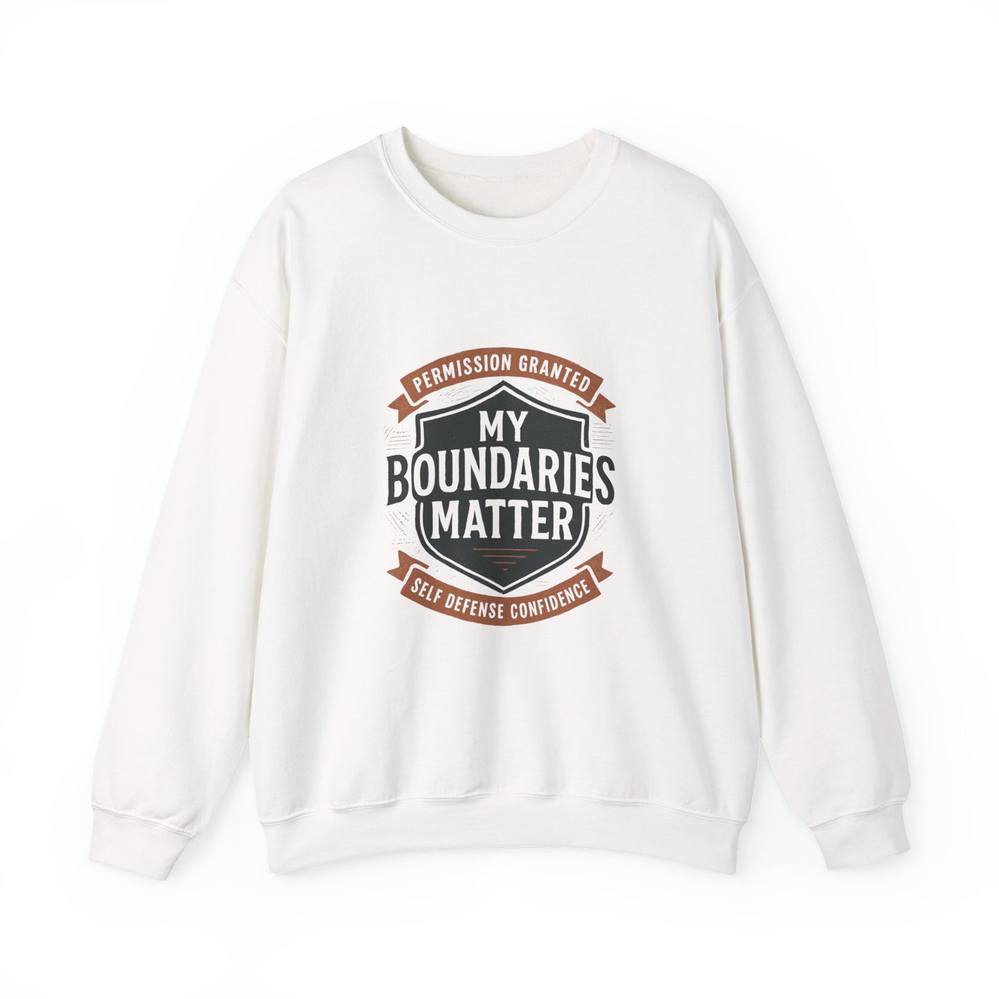 My Boundaries Matter Crewneck sweatshirt | Boundaries Matter Comfort Wear
