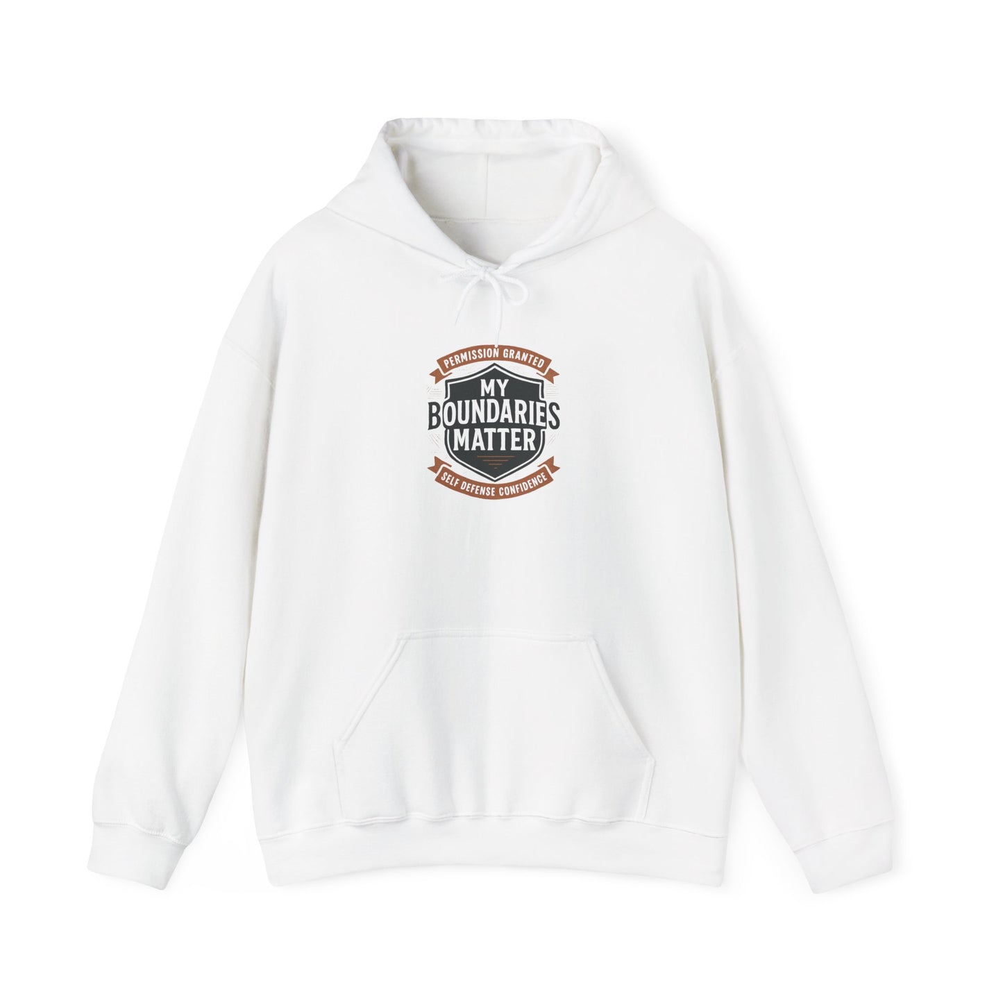My Boundaries Matter Hoodie | Mental Health Awareness, Self-Care Message