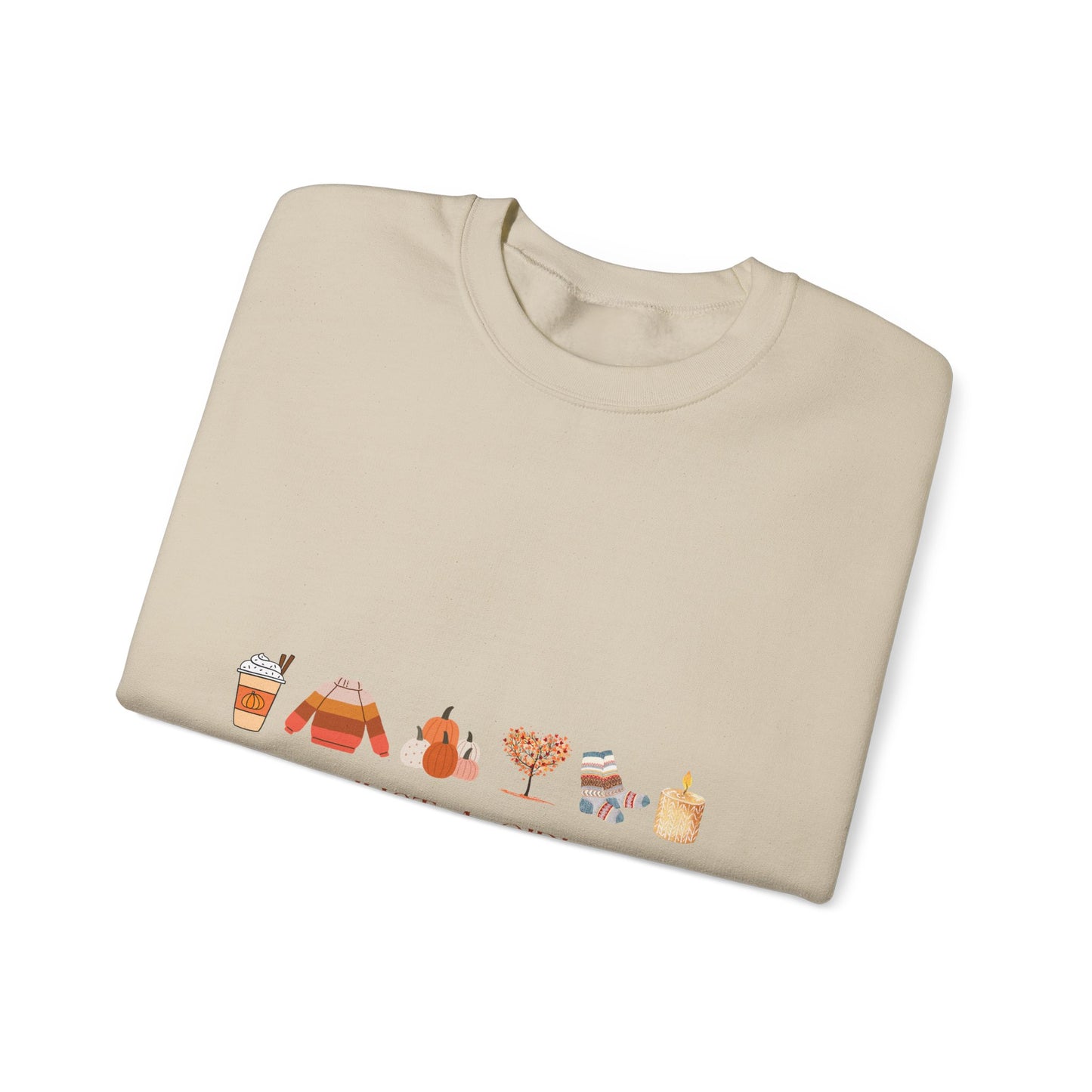 Girl Who Loves Fall sweatshirt | Autumn Leaves Cozy Season Pullover