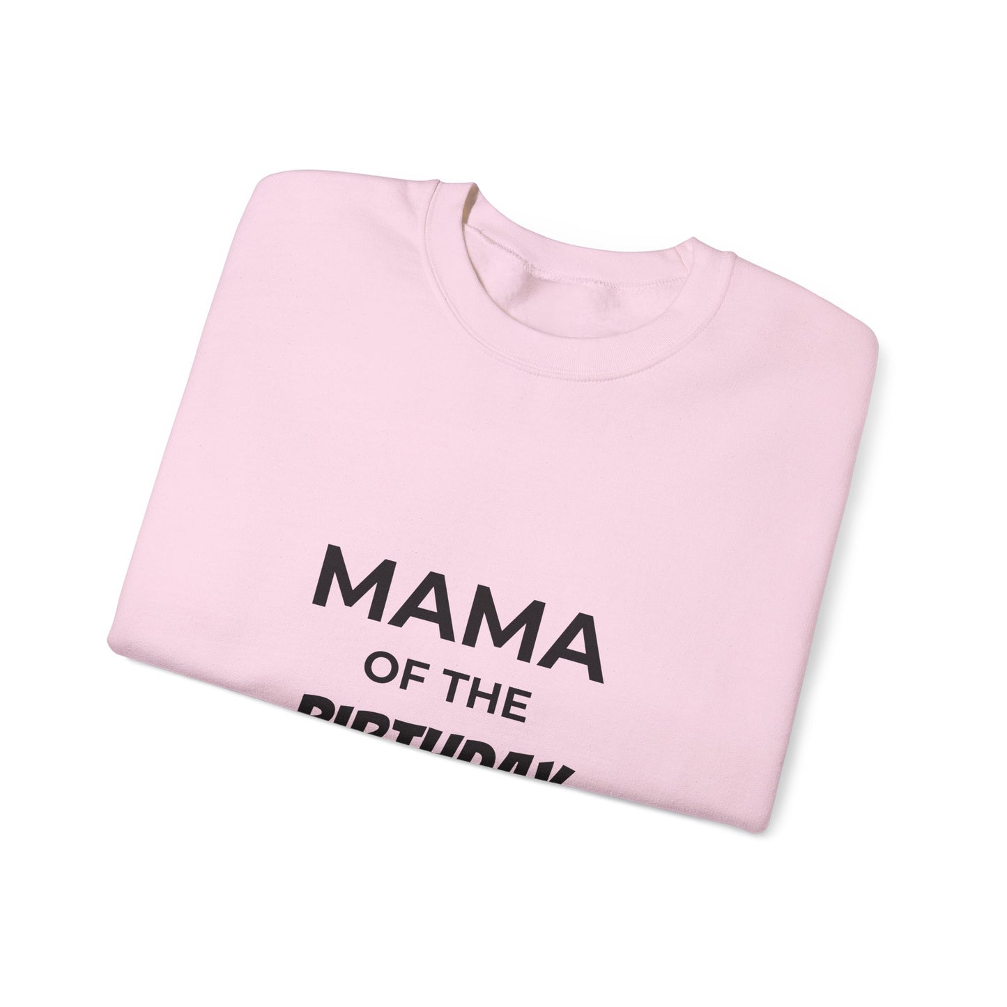 Mama of the Birthday Dude Crewneck Sweatshirt | Mom Birthday Shirt
